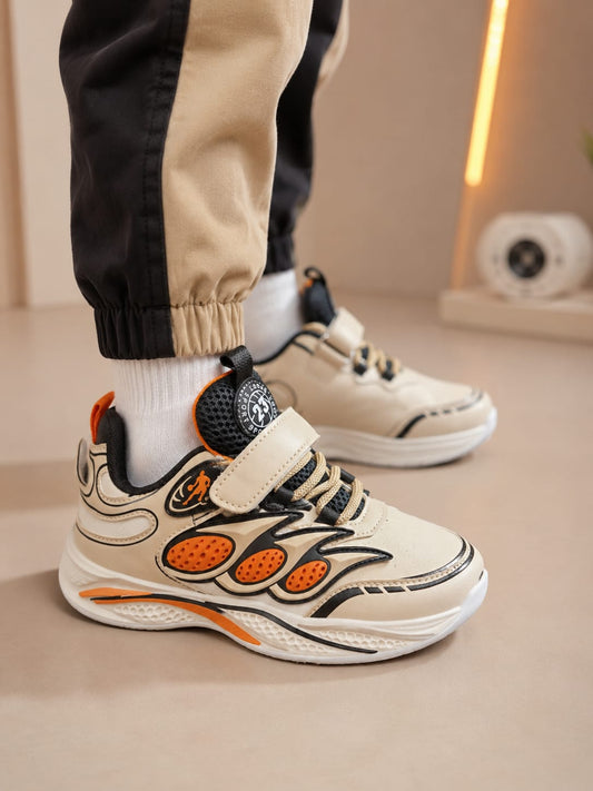 Kids Premium High-Top Sports Shoes | Lightweight Velcro Casual Sneakers (EU 32–37)
