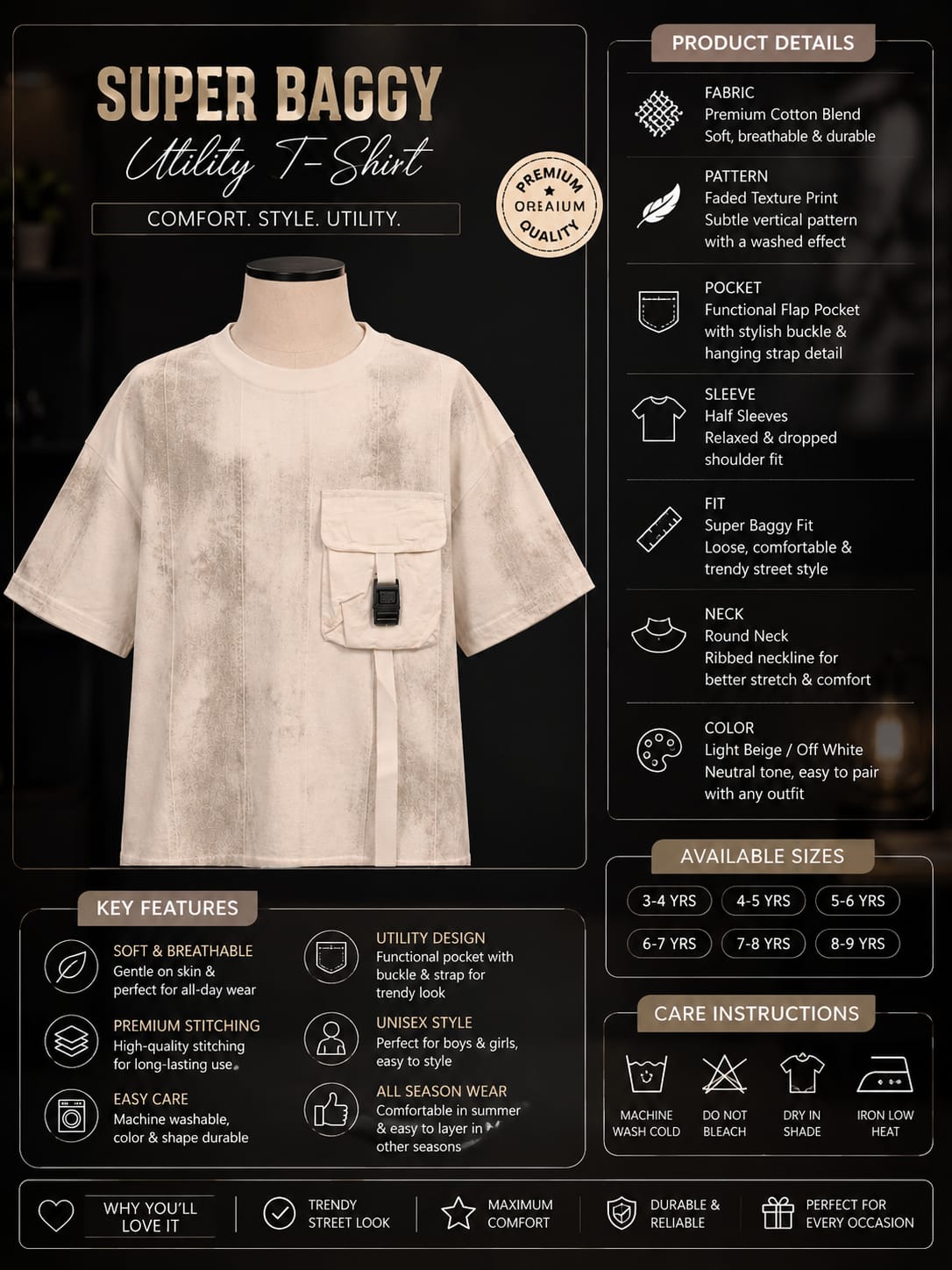 Urban Utility Pocket T-Shirt