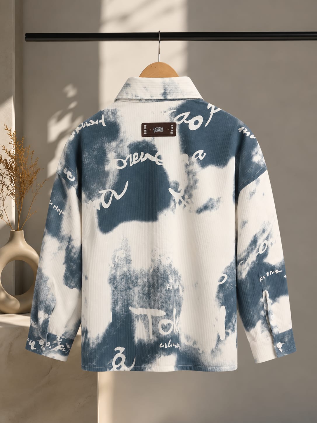 Boys Premium Tie-Dye Printed Casual Shirt | Full Sleeve Stylish Cotton Blend Shirt | Ages 4–10 Years
