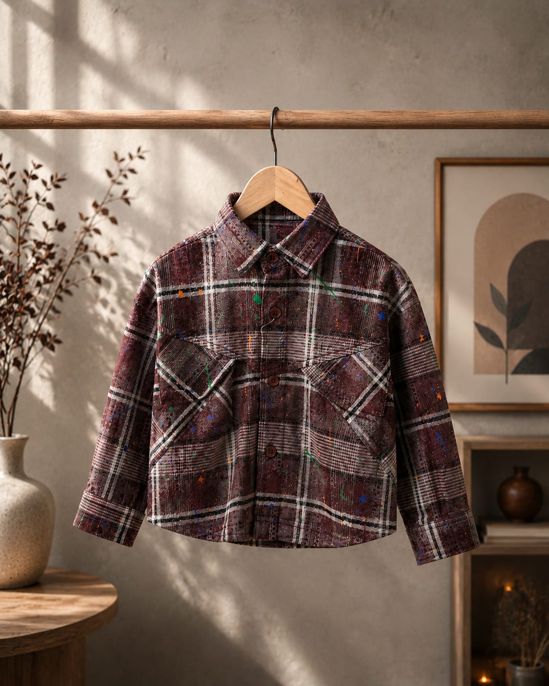 Premium Boys Checked Full Sleeve Casual Shirt | Stylish Cotton Blend Shirt | Sizes 1–10 Years