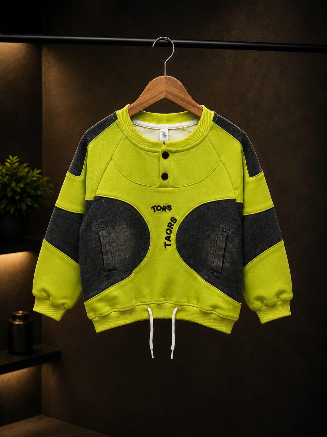 Boys Premium Color Block Sweatshirt | Casual Crew Neck Pullover | All Season | Sizes 18–26
