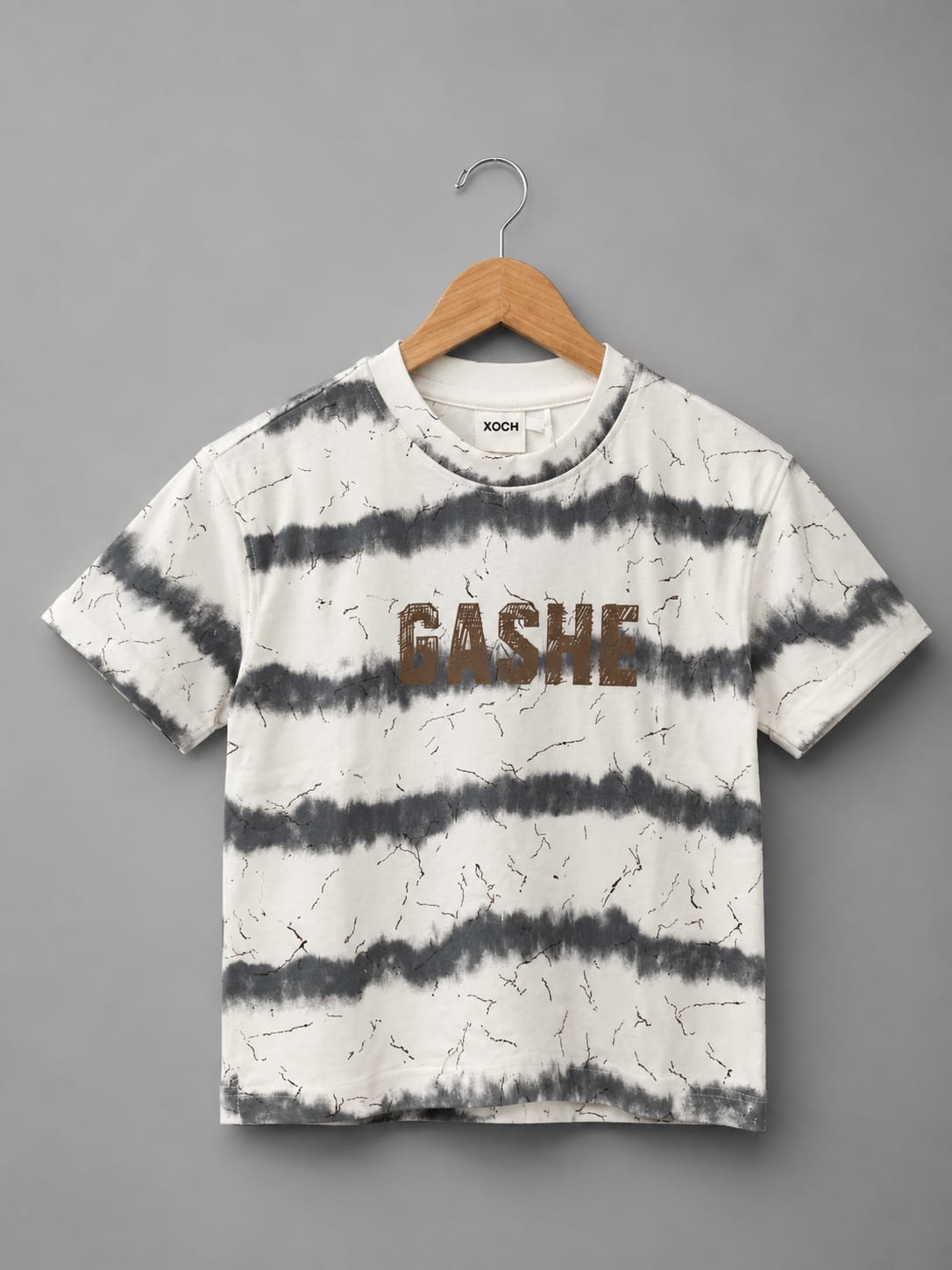 Boys Premium Tie-Dye Printed Half Sleeve Cotton T-Shirt | Casual Round Neck Tee | All Season Wear (18-26)