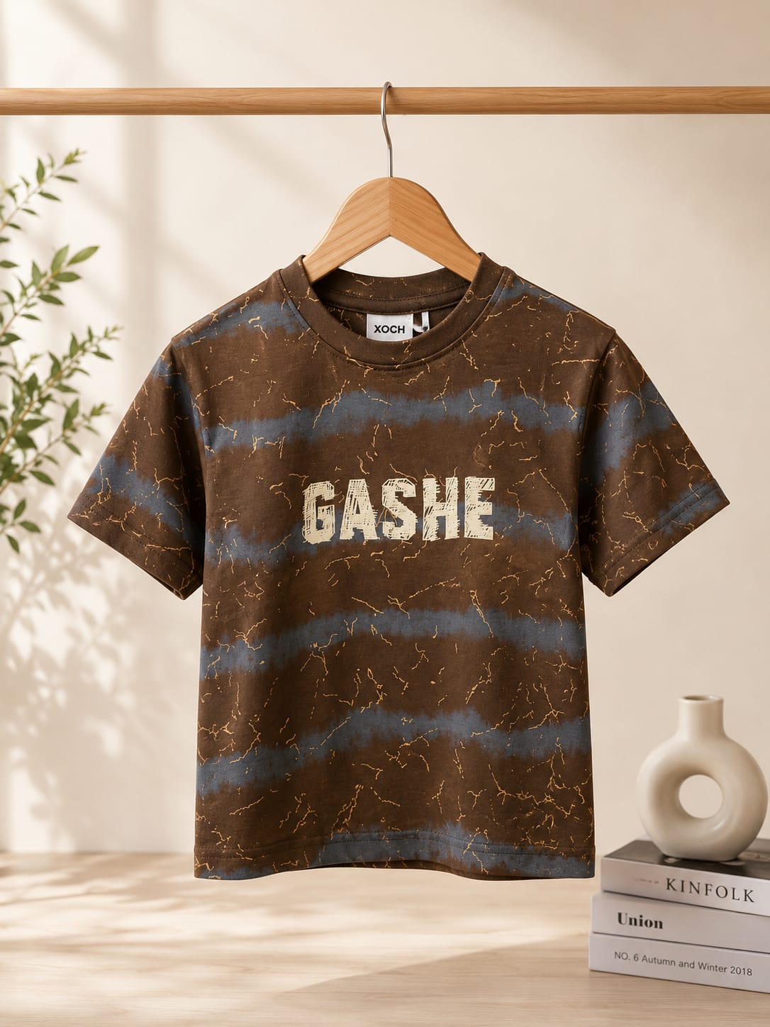 Boys Premium Tie-Dye Printed Half Sleeve Cotton T-Shirt | Casual Round Neck Tee | All Season Wear (18-