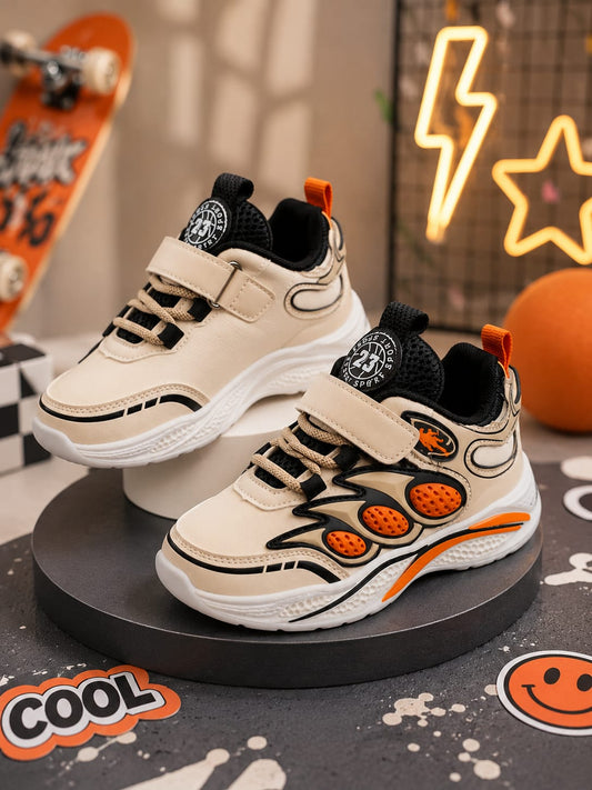 Kids Premium High-Top Sports Shoes | Lightweight Velcro Casual Sneakers (EU 32–37)