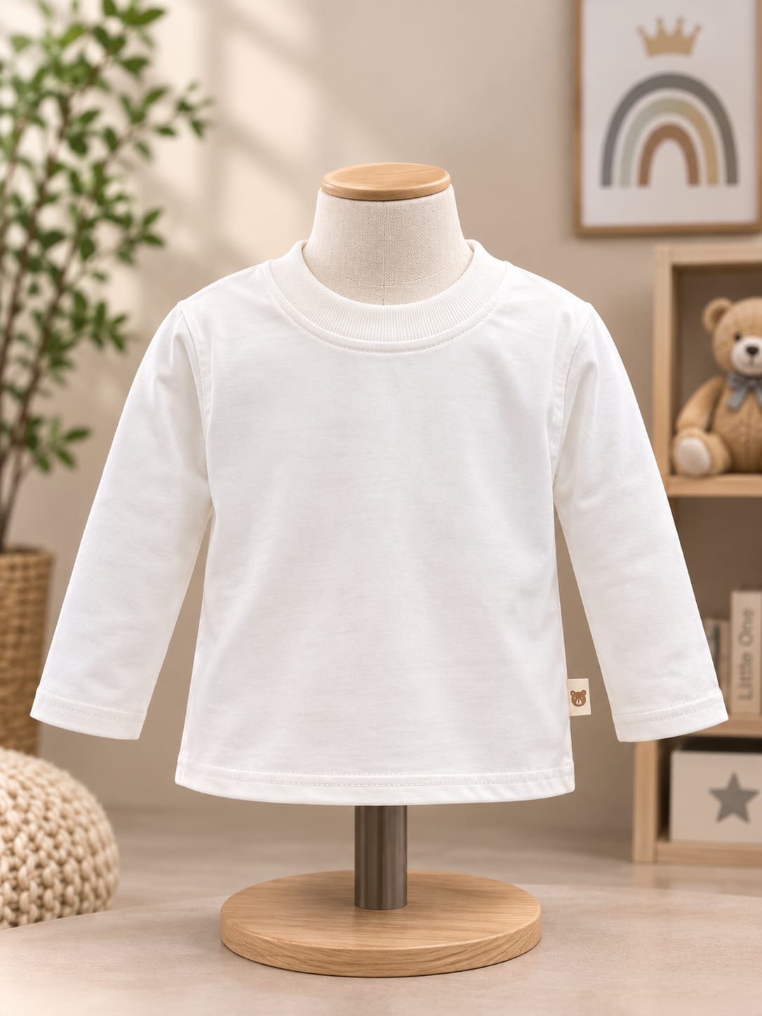 Boys Korean Style Sleeveless Sweatshirt with Full Sleeve Tee & Cargo Jeans Set | Size 18–26