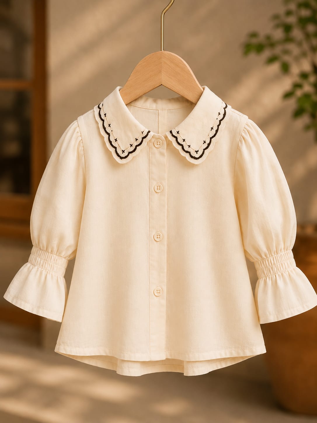 Girls Elegant Knitted Top & Wide Leg Pant Co-Ord Set | Party Wear Outfit | 6 month-6 Years