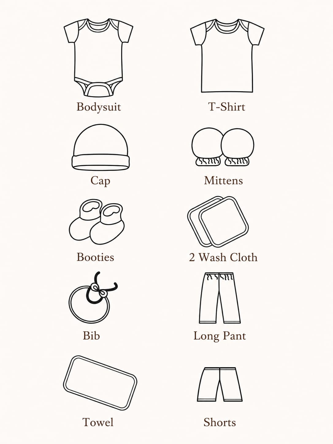 Premium Newborn 10-Piece Baby Clothing Gift Set | Soft Cotton | Pink | 0–3 Months | Unisex