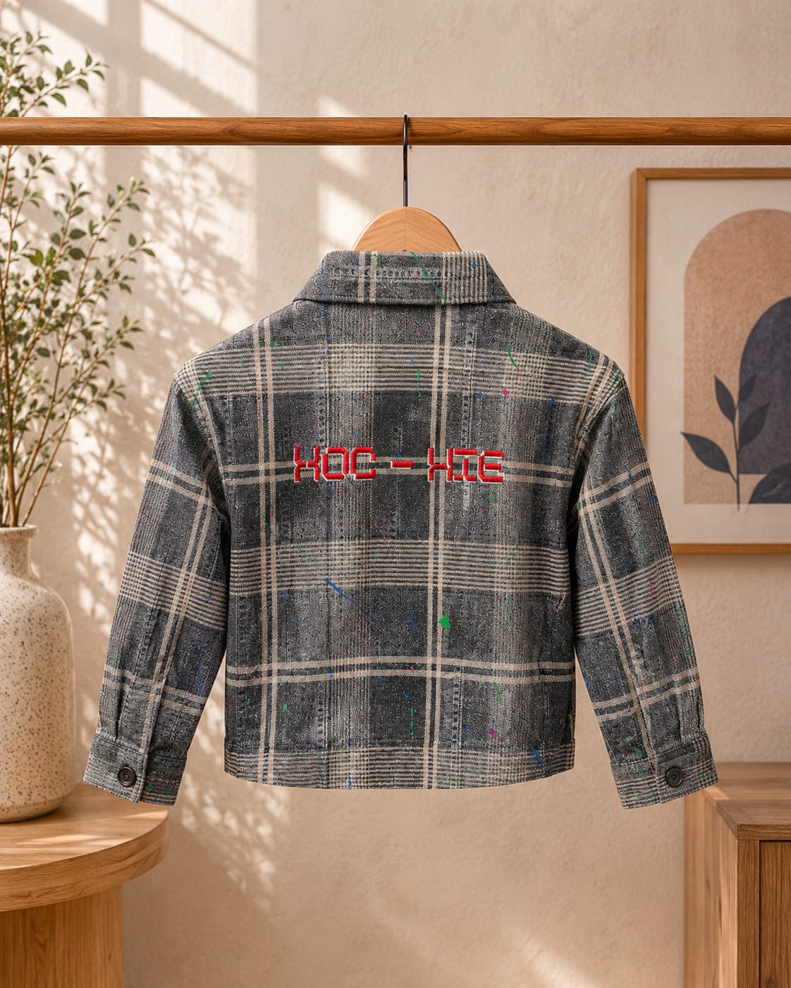 Premium Boys Checked Full Sleeve Casual Shirt | Trendy Check Print Cotton Blend Shirt | Sizes 1–10 Years