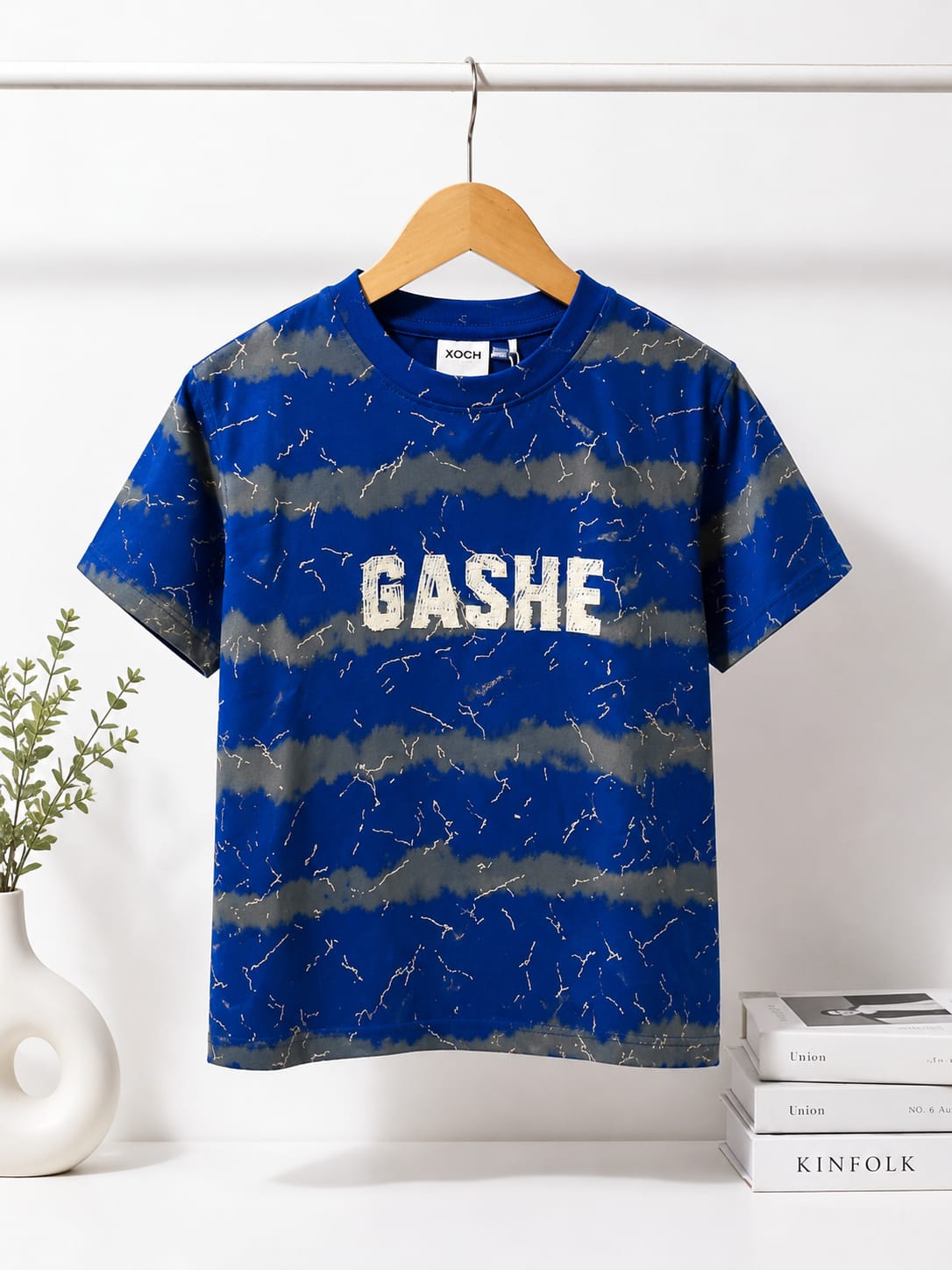 Boys Premium Tie-Dye Printed Half Sleeve Cotton T-Shirt | Casual Round Neck Tee | All Season Wear (18-26)