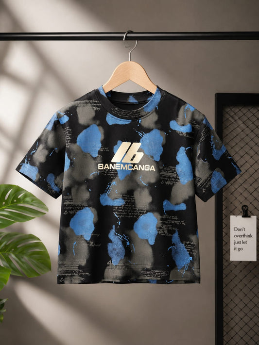 Boys Premium Printed Half Sleeve Cotton T-Shirt | Casual Round Neck Tee | All Season Wear (18-26)