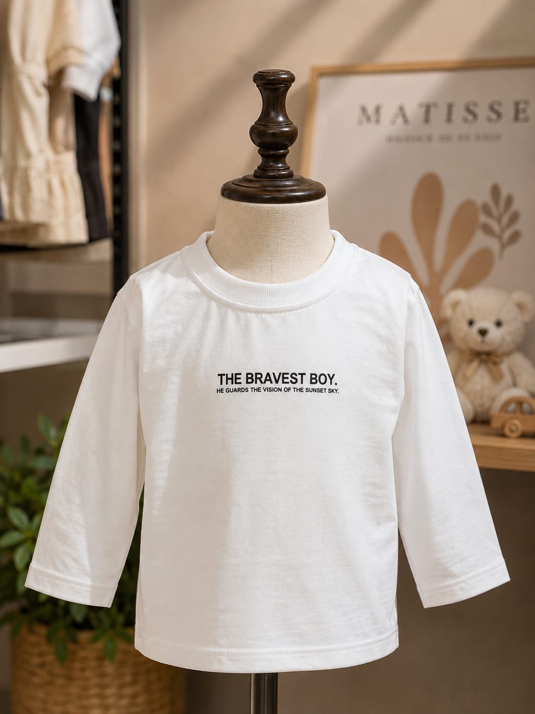 Boys White & Grey Ombre Jacket with T-Shirt & Cargo Jogger Set | 3-Piece Set | Sizes 18-26