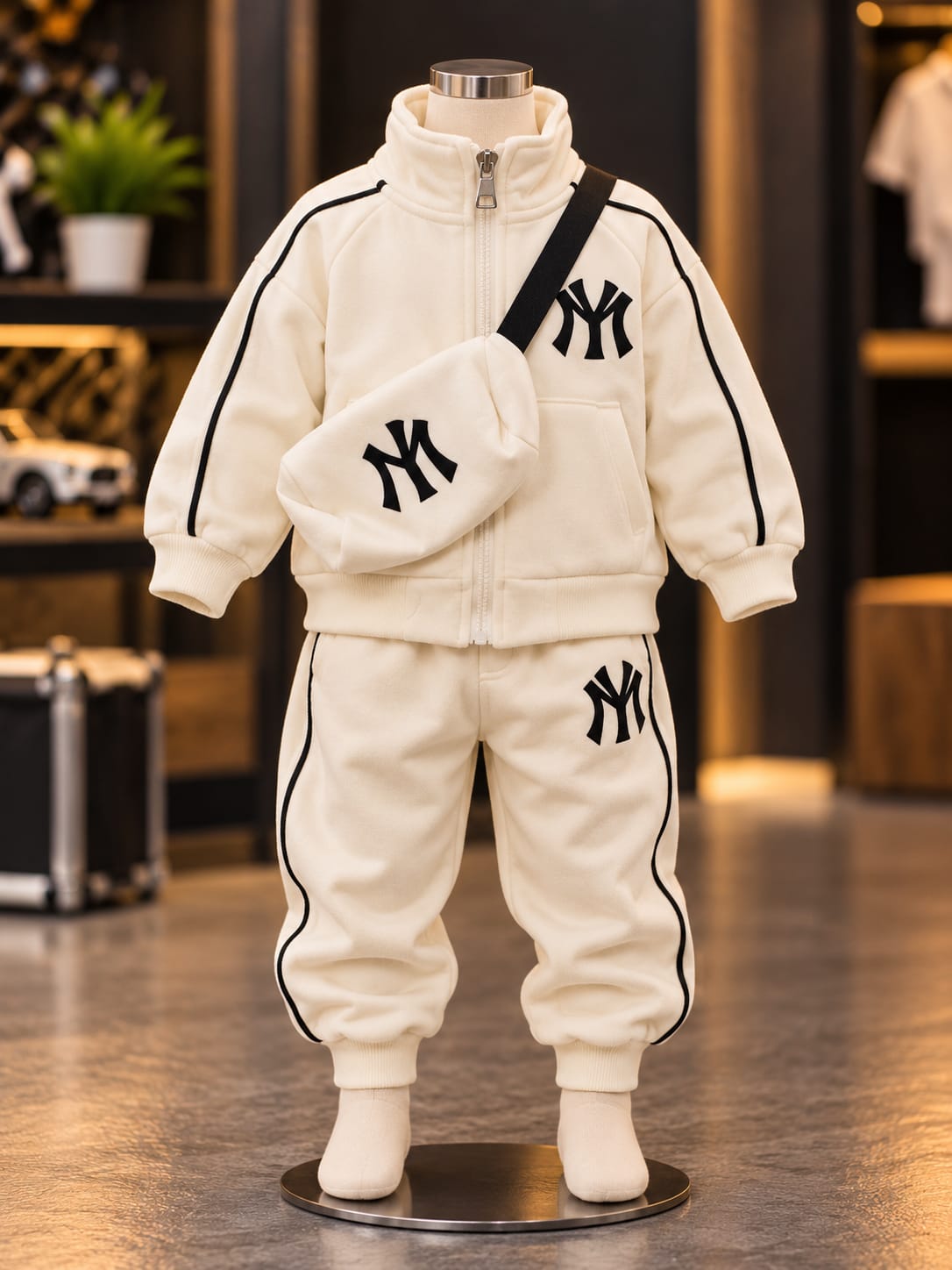 Kids Premium Varsity Tracksuit Set | Stylish Jacket & Joggers | Casual Sporty Wear | Sizes 18–26