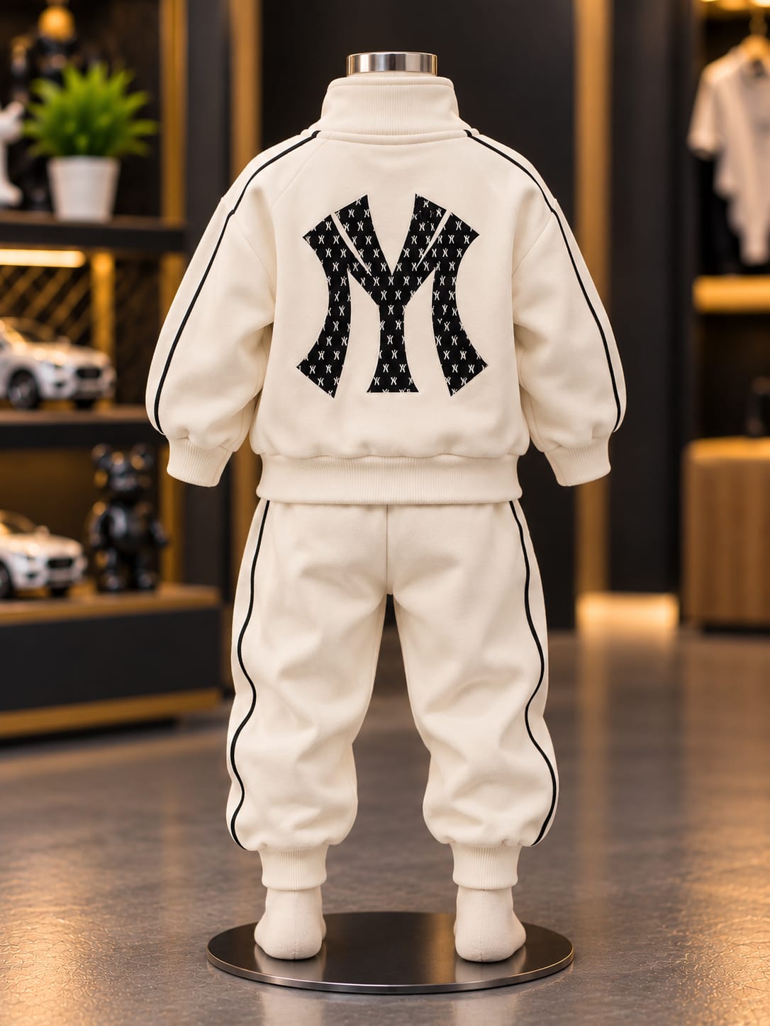 Kids Premium Varsity Tracksuit Set | Stylish Jacket & Joggers | Casual Sporty Wear | Sizes 18–26