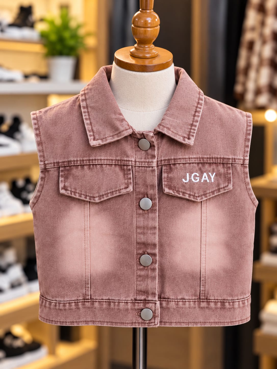 Boys Stylish Denim 3-Piece Co-Ord Set | Jacket, T-Shirt & Baggy Pants | Trendy Kidswear | Sizes 18–26